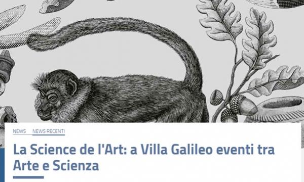 La Science de l'Art: a Villa Galileo eventi tra Arte e Scienza