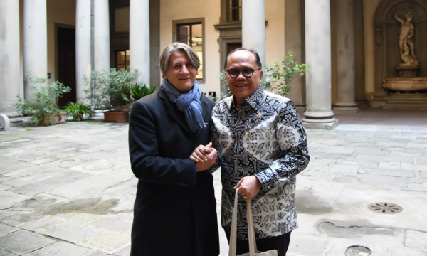 L’ambasciatore in Italia della Repubblica d’Indonesia in visita al Museo di Antropologia.