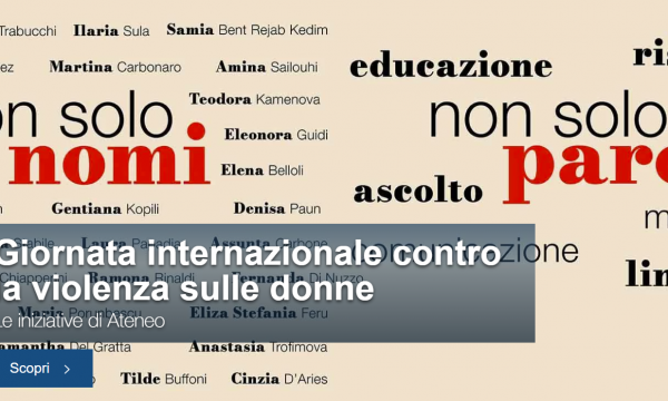 Giornata per l’eliminazione della violenza contro le donne.
