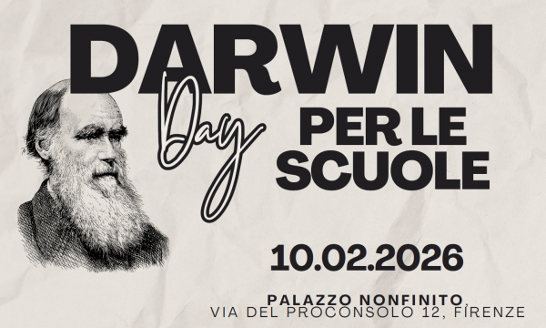 Evento per le SCUOLE Darwin Day 2026 a Firenze.