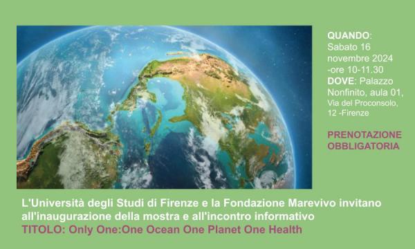 Only One: One Ocean One Planet One Health
