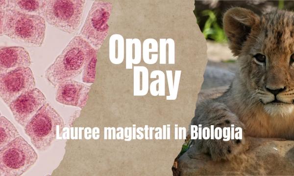 Openday Biologia Molecolare e Applicata e Biologia dell' Ambiente e del Comportamento.